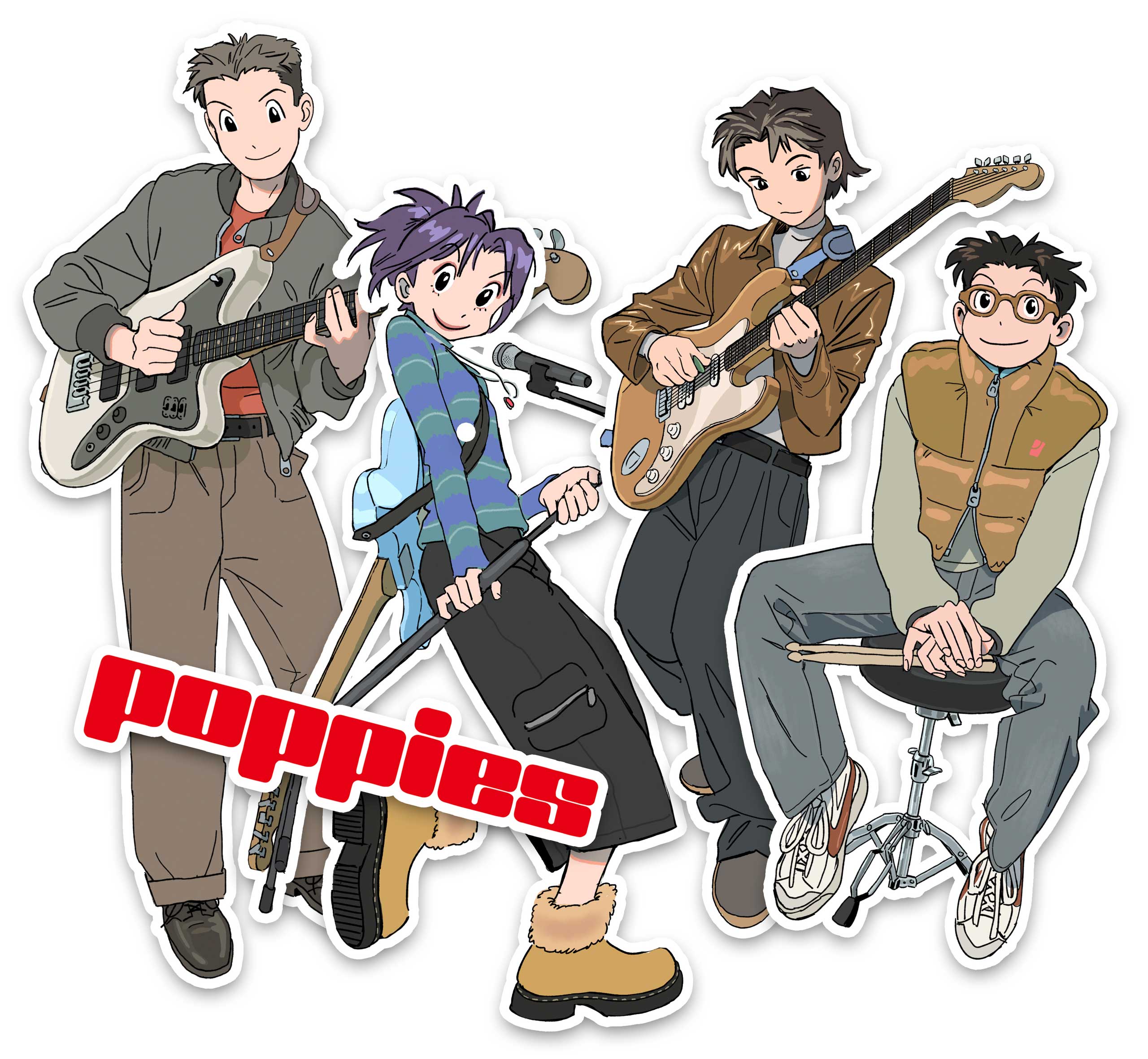 윤재안, 만화, 밴드, 포피스, beattitude