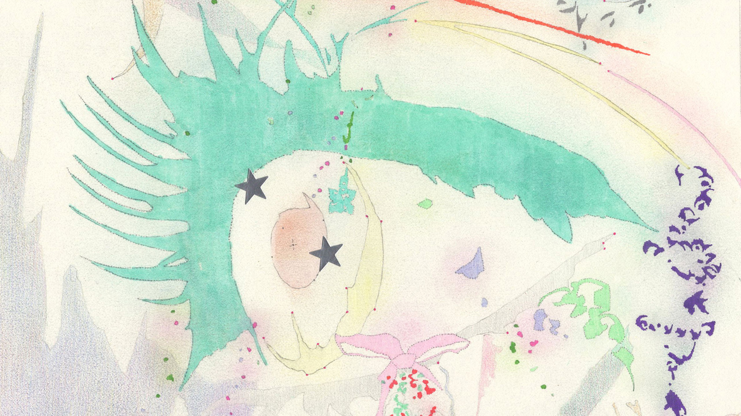 이해선, 흐릿하다, haesunlee, art, illustration, drawing, 드로잉