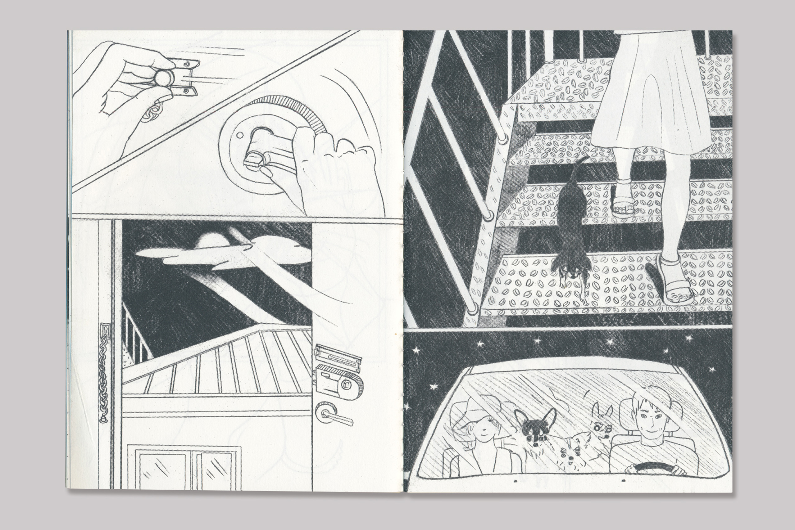 주정민, jeongminjoo, 일러스트레이션, 헤어살롱, illustration, drawing