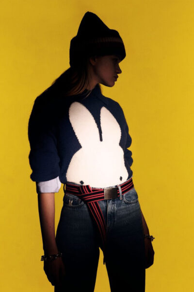 miffy knitwear 미피 니트 모델 컷
