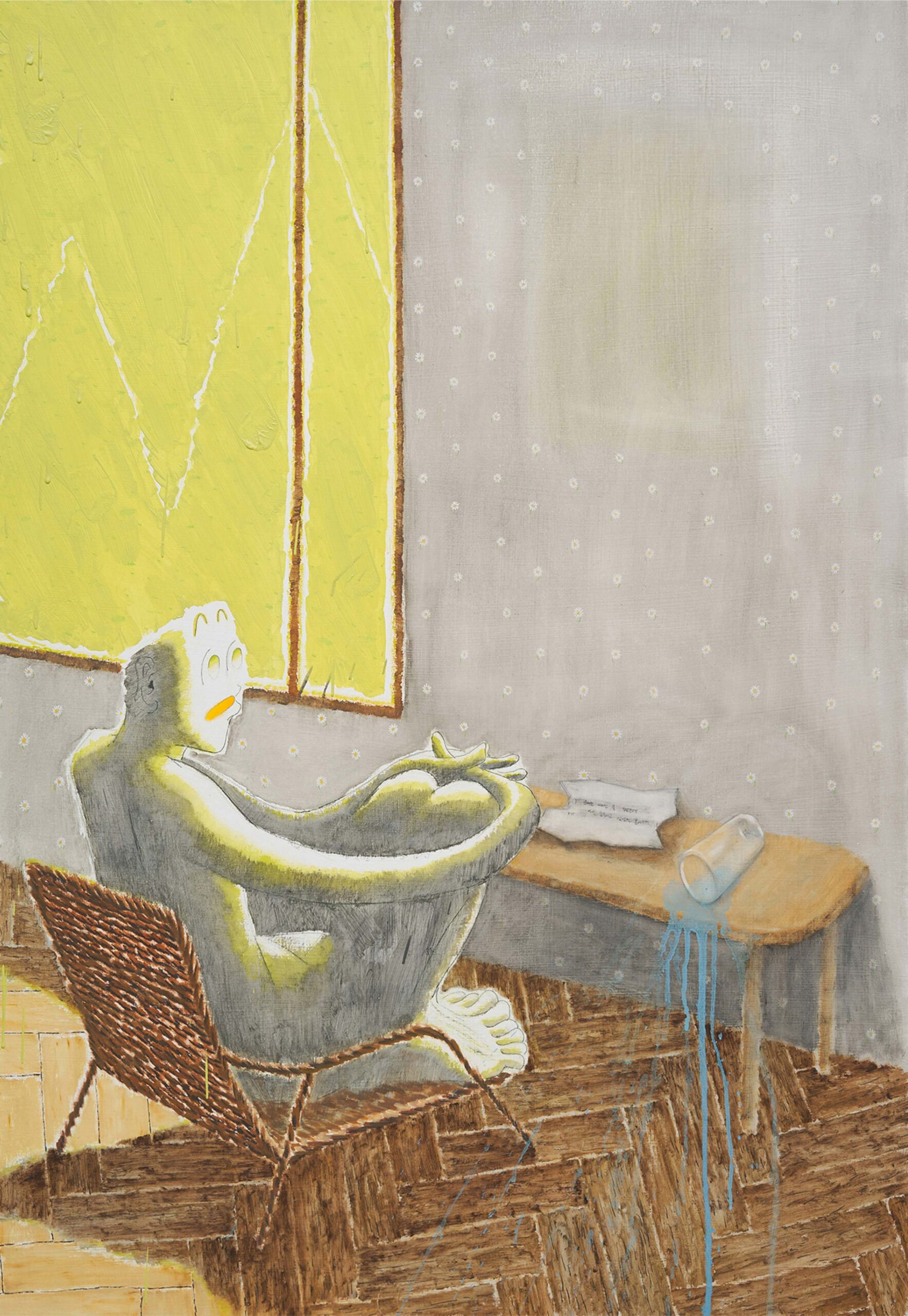 14_유예,-2021,-캔버스에-유채,-연필,색연필,-볼펜,-116_고니.5x80-1_고니