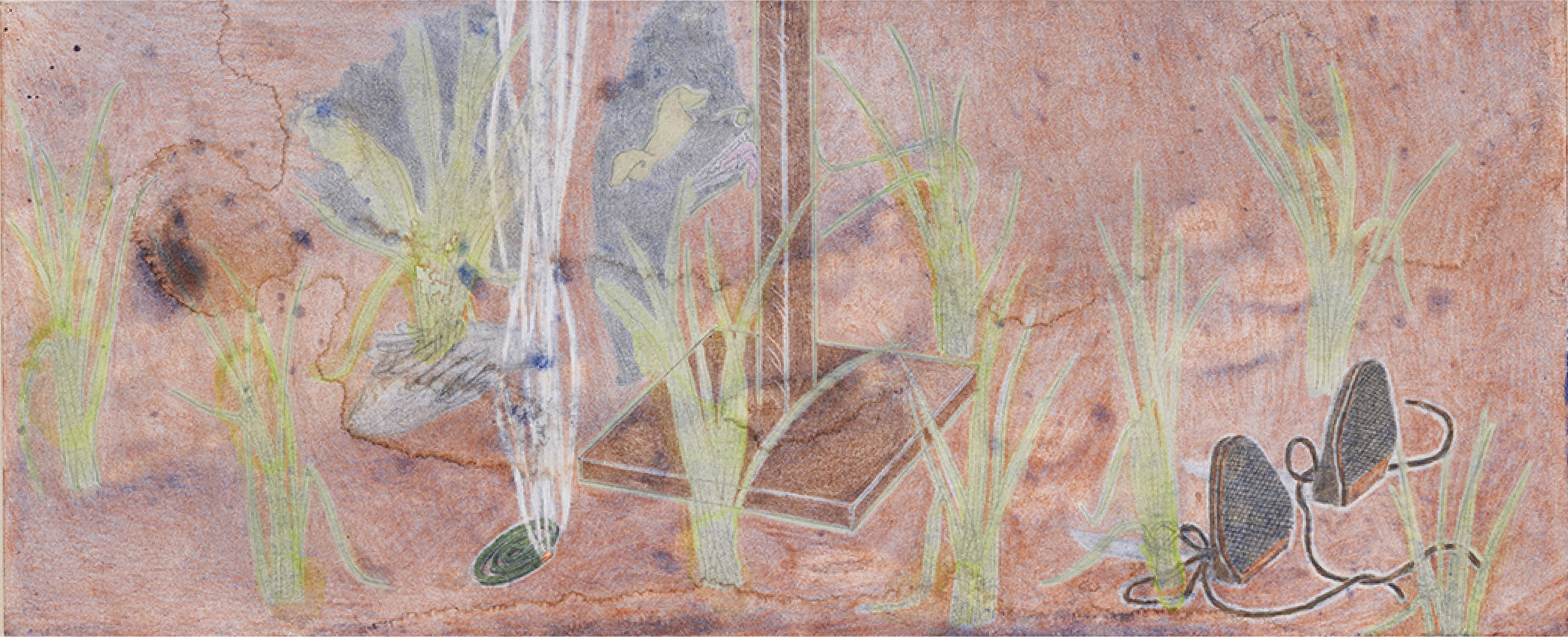 25_관,-2023,-캔버스에-수채,-연필,-색연필,-11_고니.3x27_고니