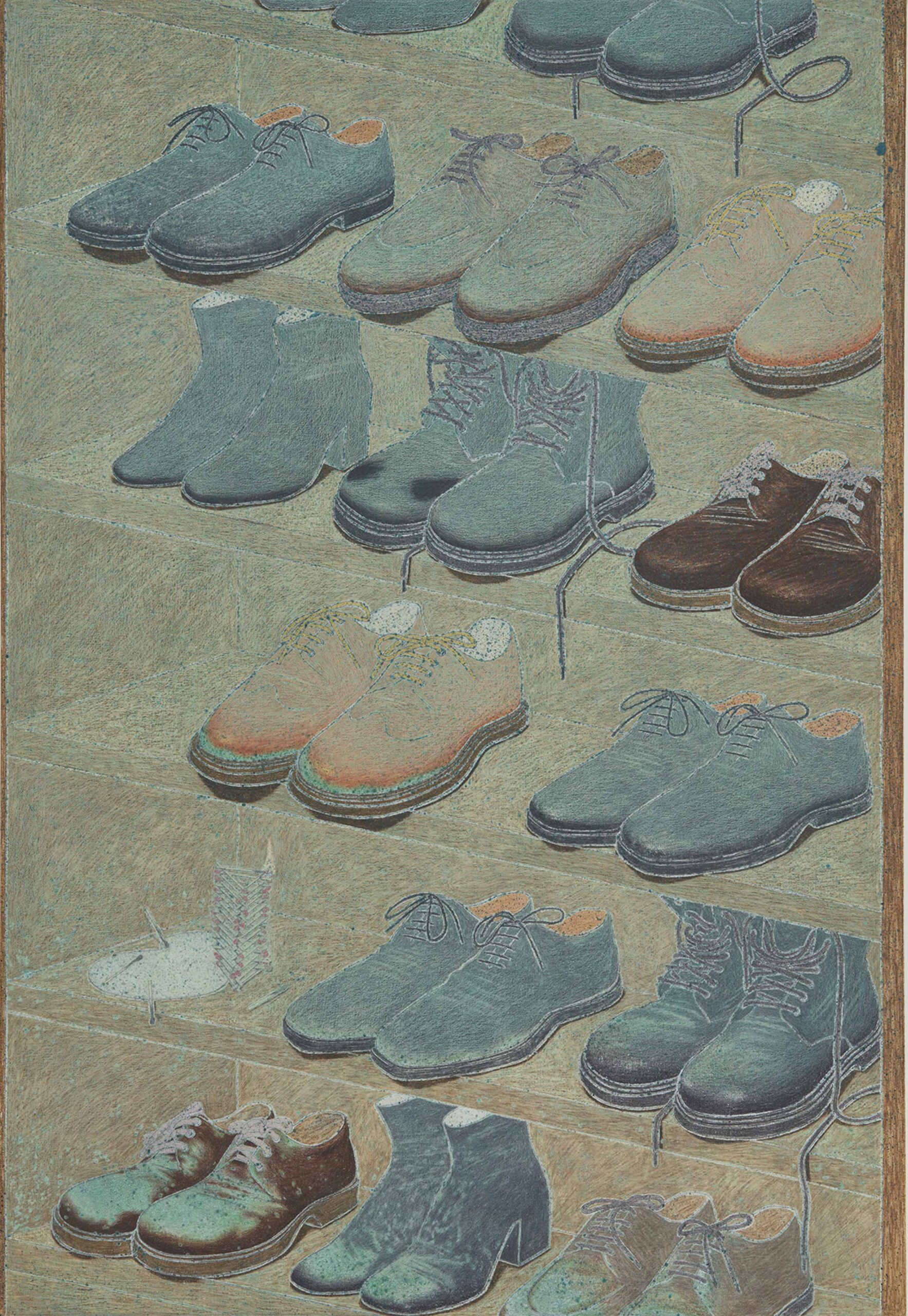 31_폼페이,-2023,캔버스에-수채,-연필,-색연필,-116.8x80