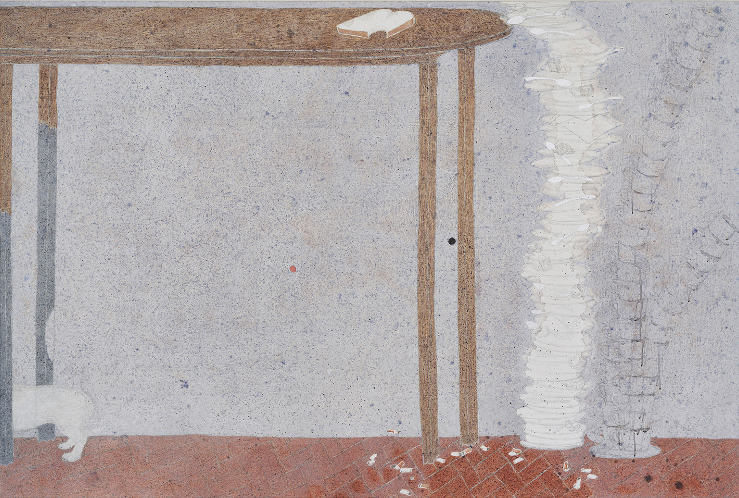 33_웨이팅-룸,-2023,-캔버스에-수채,-연필,-색연필,-130_고니.3x193-1_고니