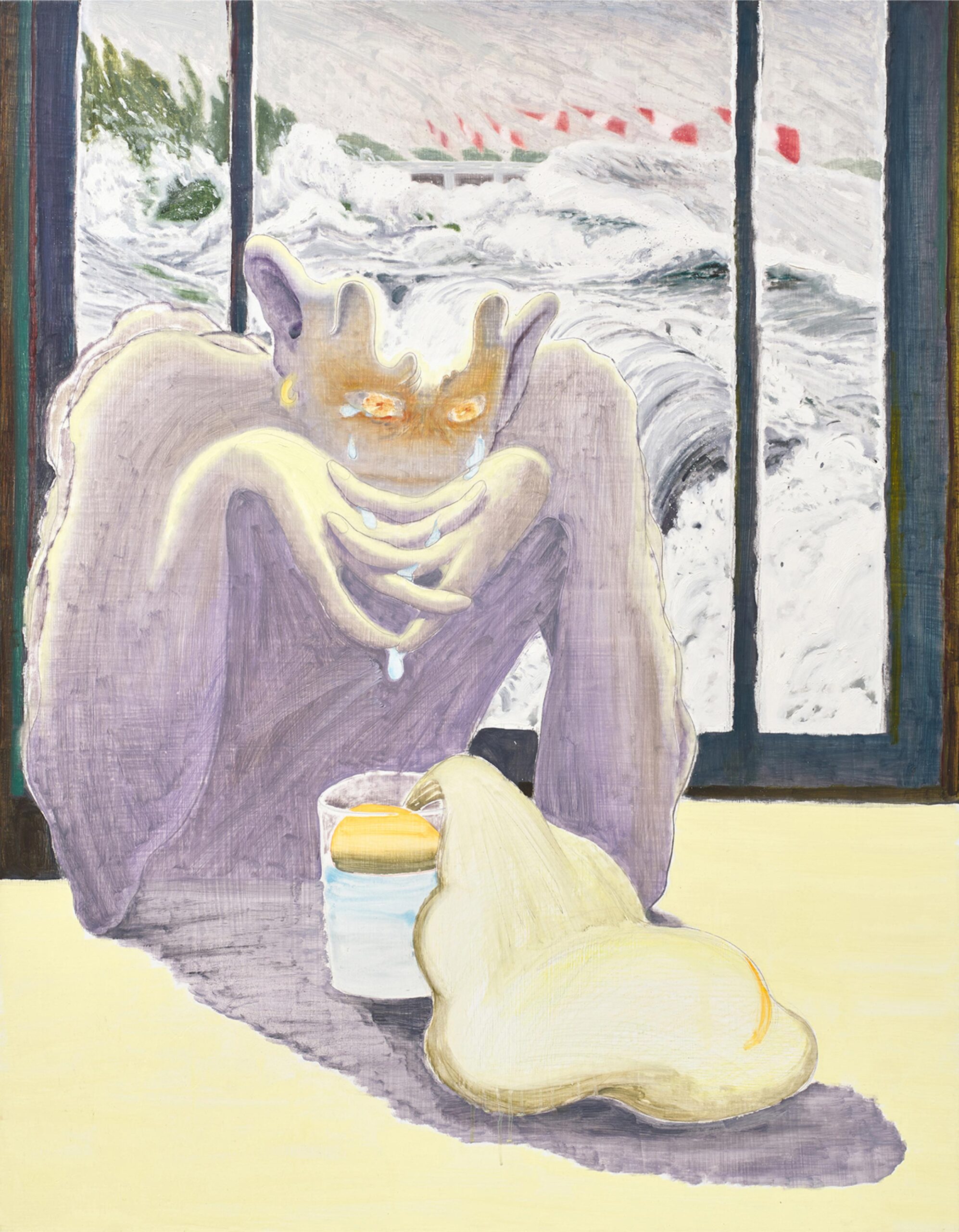 5_손을-모아-물주기,-2020,-캔버스에-유채,-116_고니