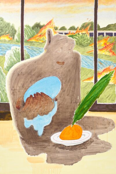 thumb_손을 모아 물주기, 2020, 캔버스에 유채, 116.8x91cm_고니