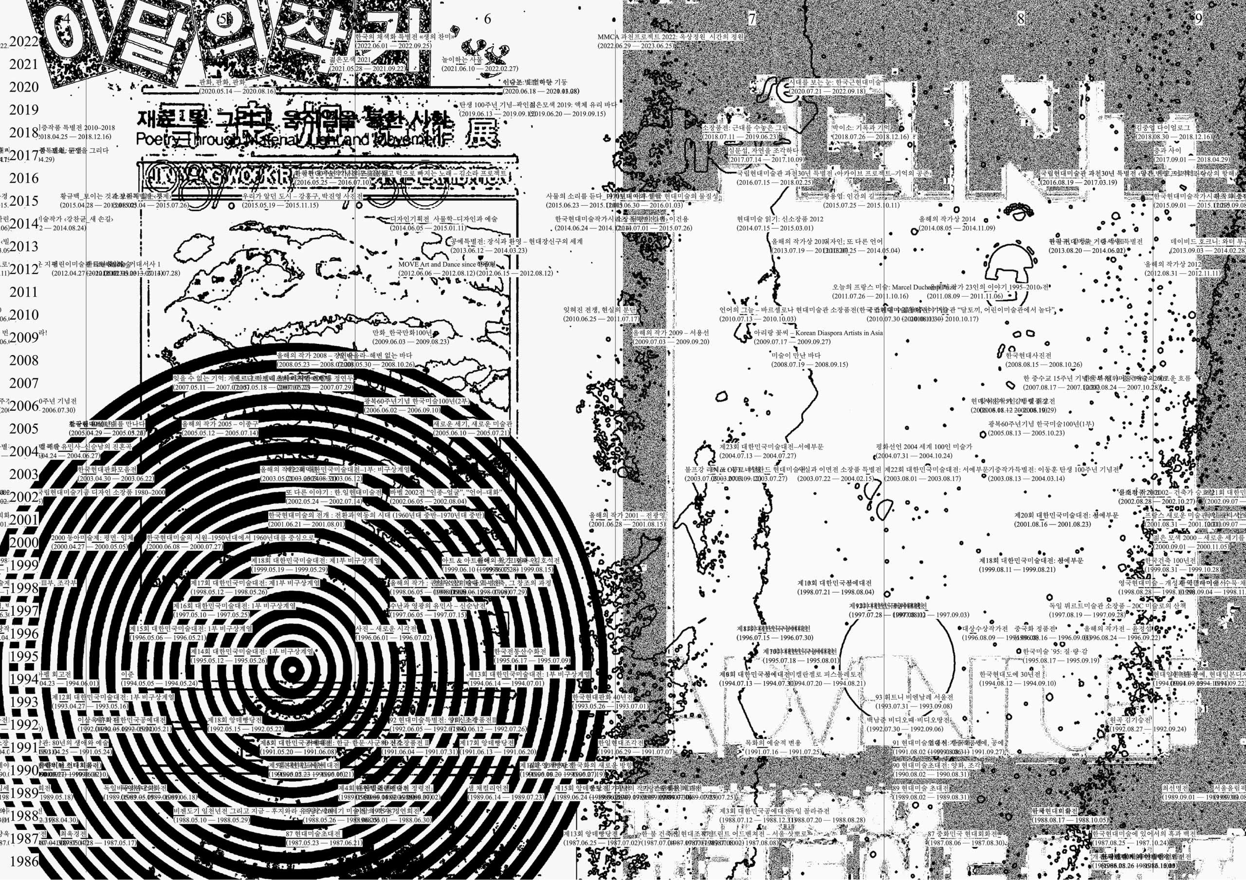 ‹전시 기간을 위한 다이어그램›, 2023_오혜진