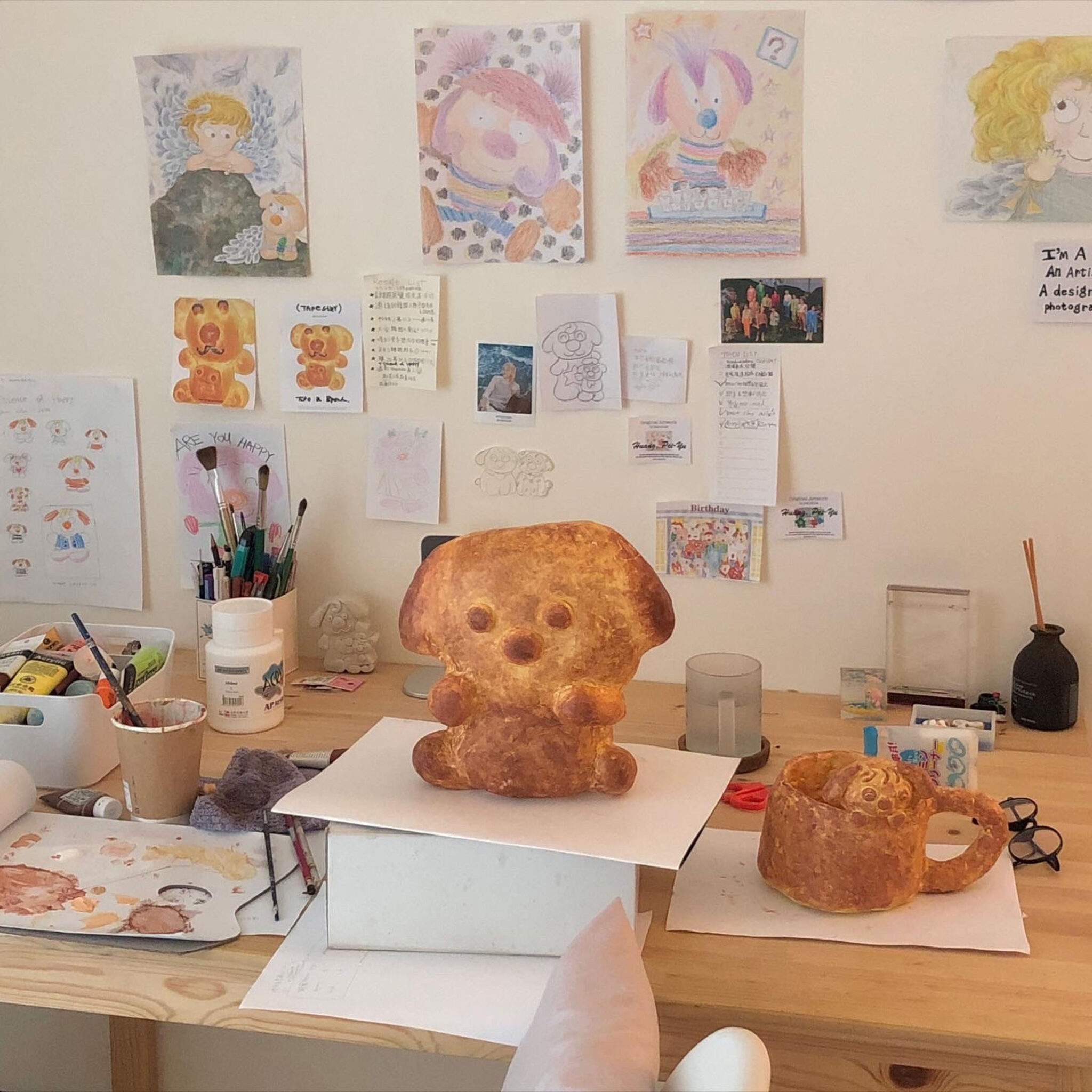 05_Pei Yu(dogmilktea), 작업실 전경