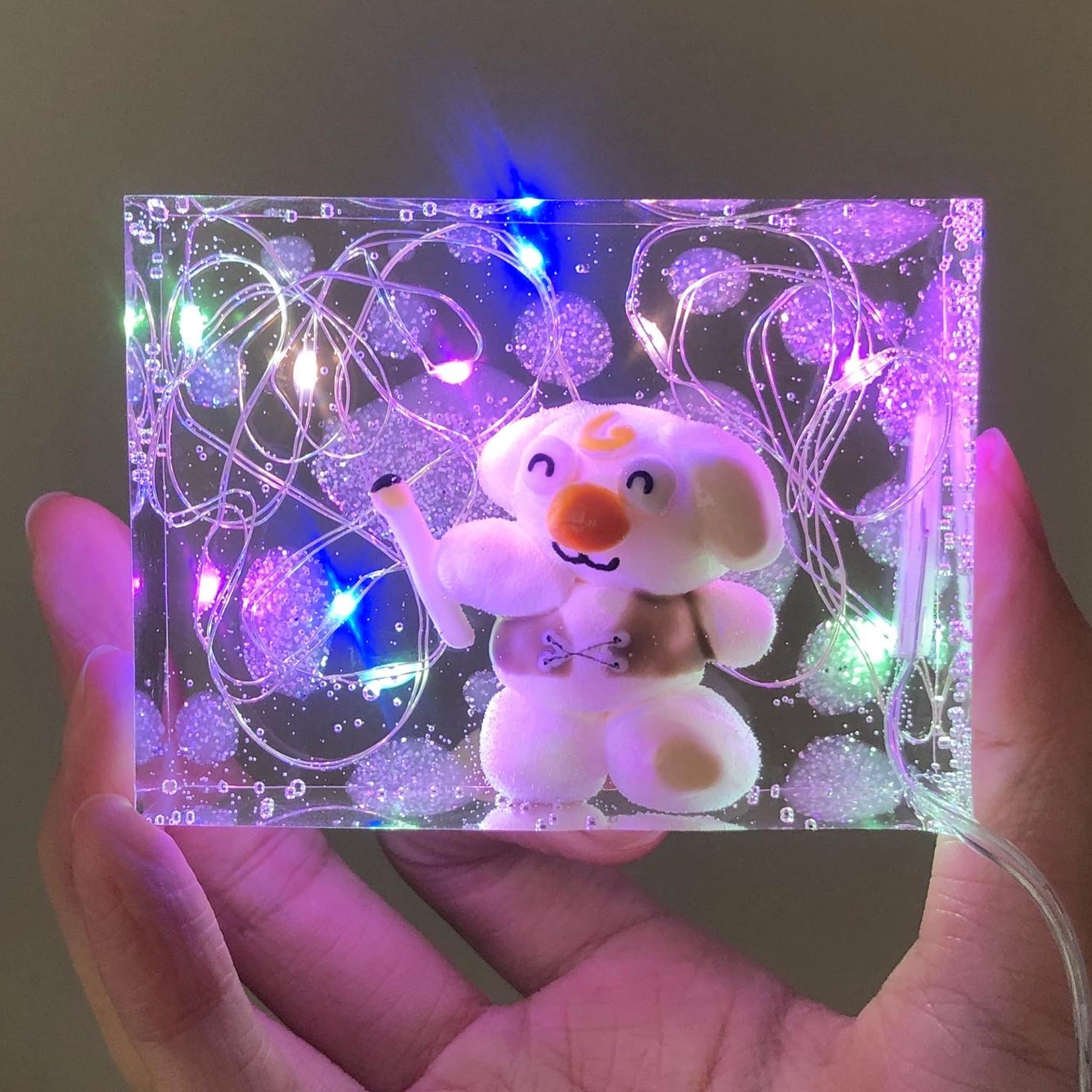 18_Pei Yu(dogmilktea)_‹a wish and a dream resin sculpture›