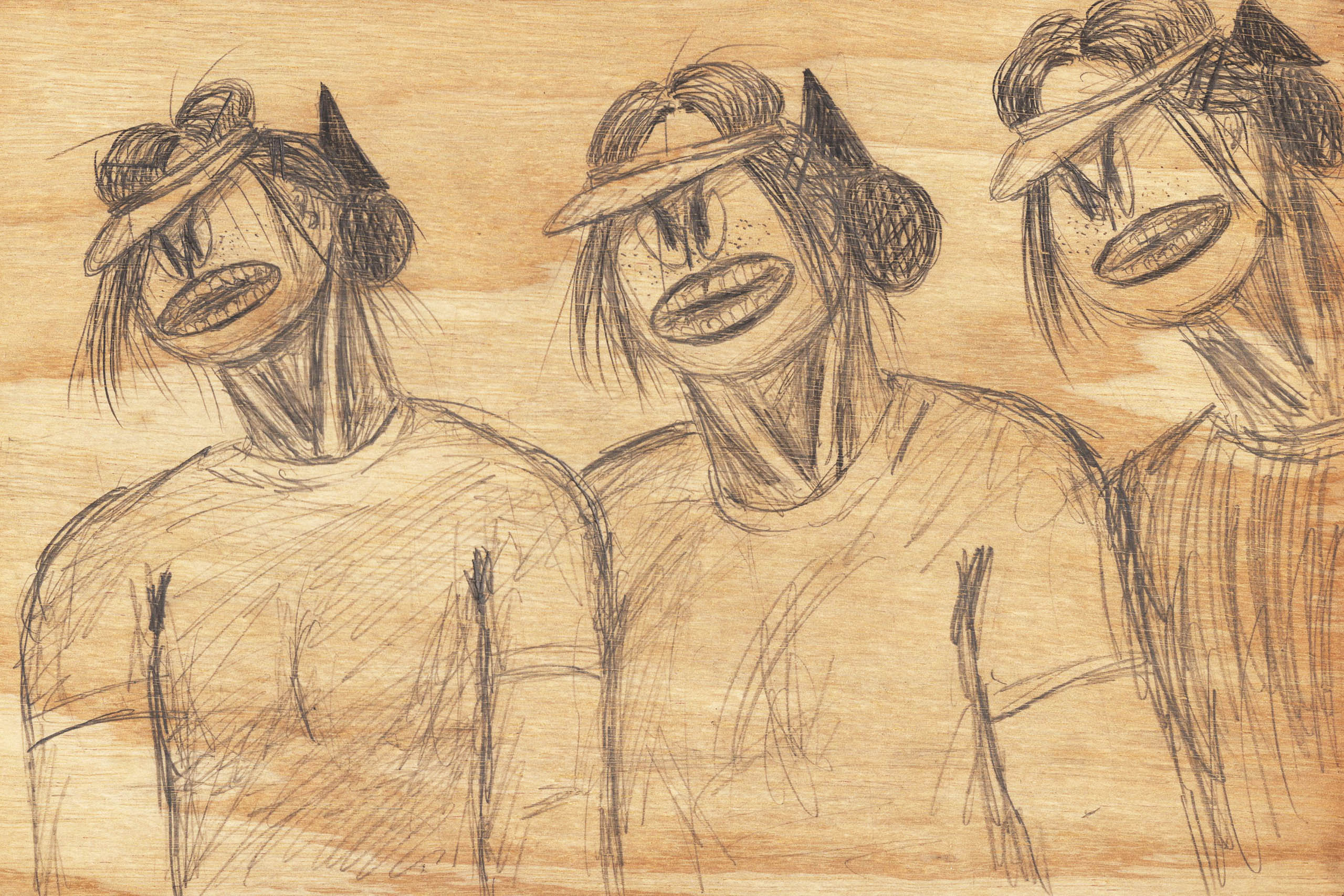 workers_20x16cm_wood,pencil_2020