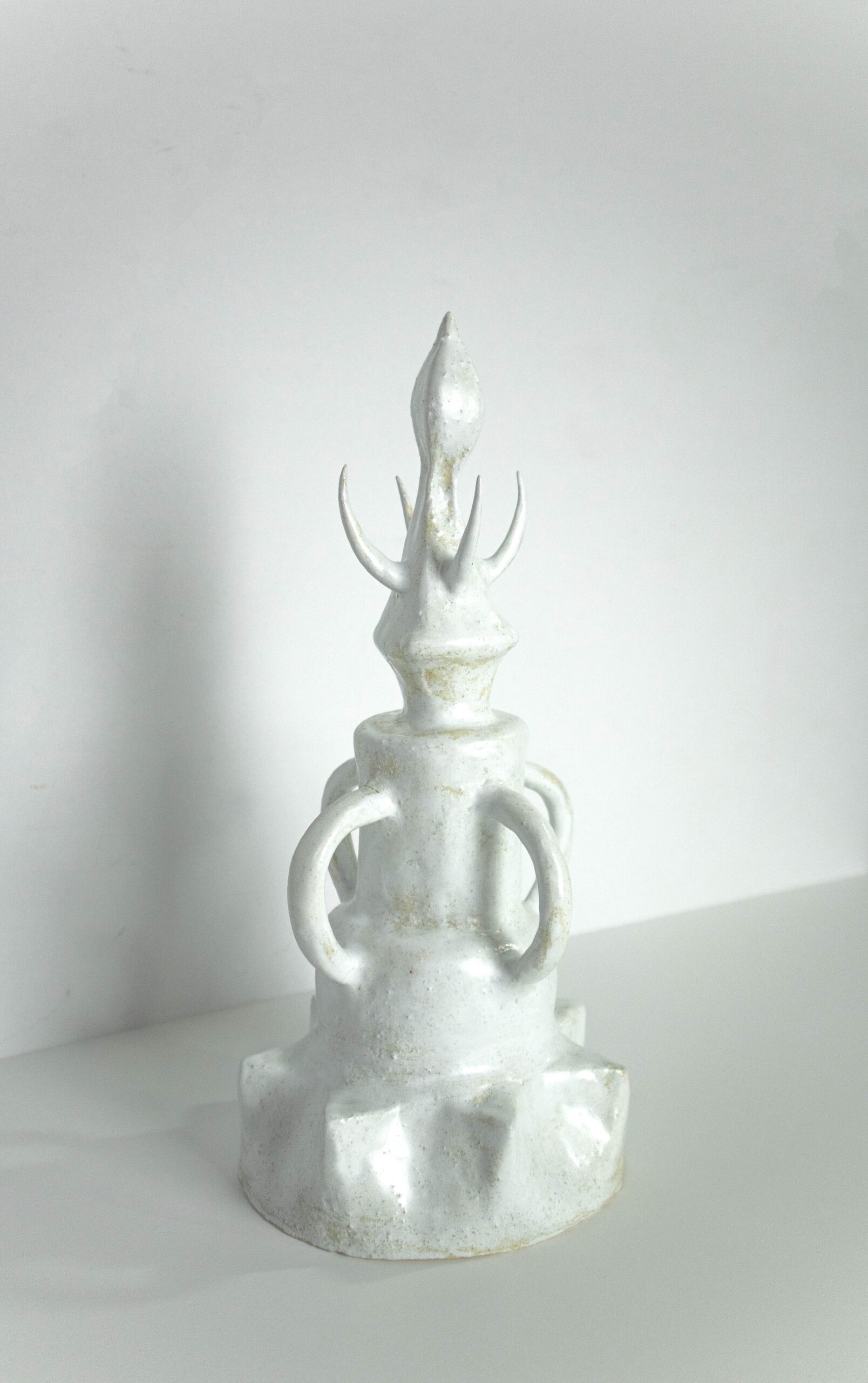 석순 I _ Stalagmite series I , Ceramic, 30.8(h)x14x14cm, 2024-2